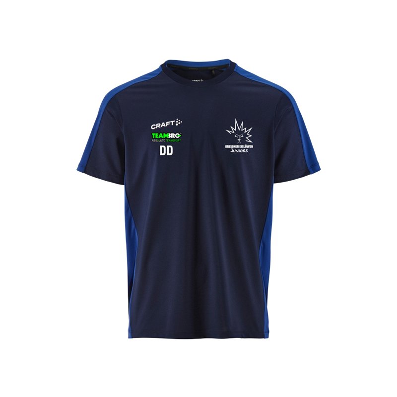 Dresdner Eislöwen Juniors Trainingsshirt Kinder navy/blau