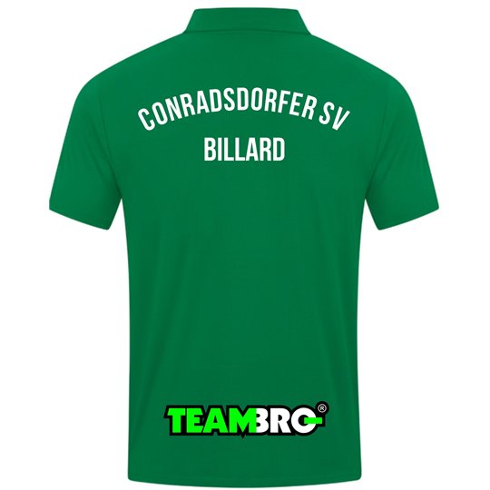 Conradsdorfer SV BILLARD Polo Unisex grün