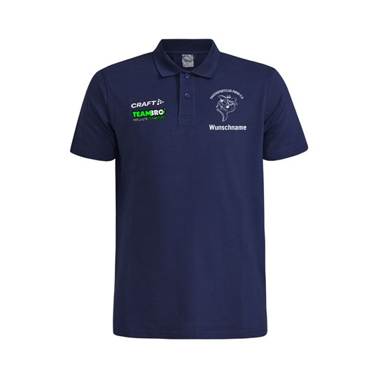 Tauchsportclub Pirna Polo Unisex navy