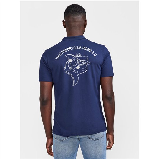 Tauchsportclub Pirna Polo Unisex navy