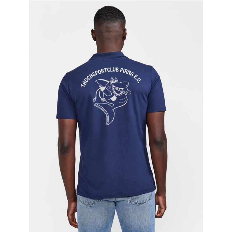 Tauchsportclub Pirna Polo Unisex navy