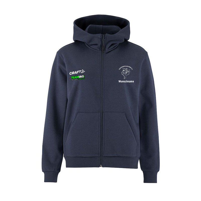 Tauchsportclub Pirna Kapuzenjacke Damen navy