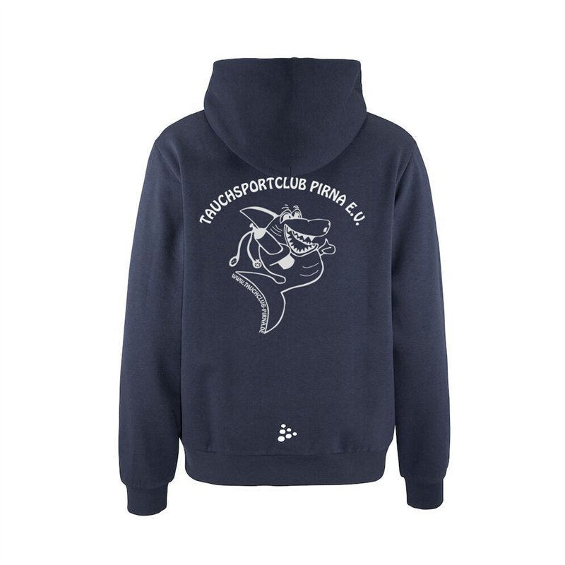 Tauchsportclub Pirna Kapuzenjacke Damen navy