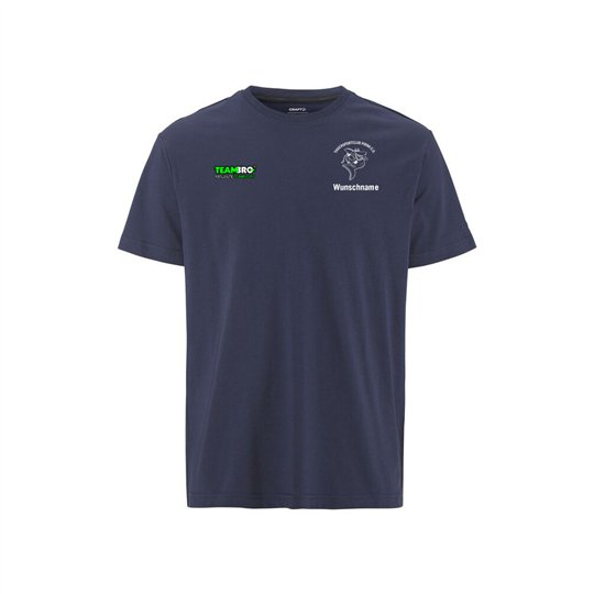 Tauchsportclub Pirna Baumwollshirt Kinder navy