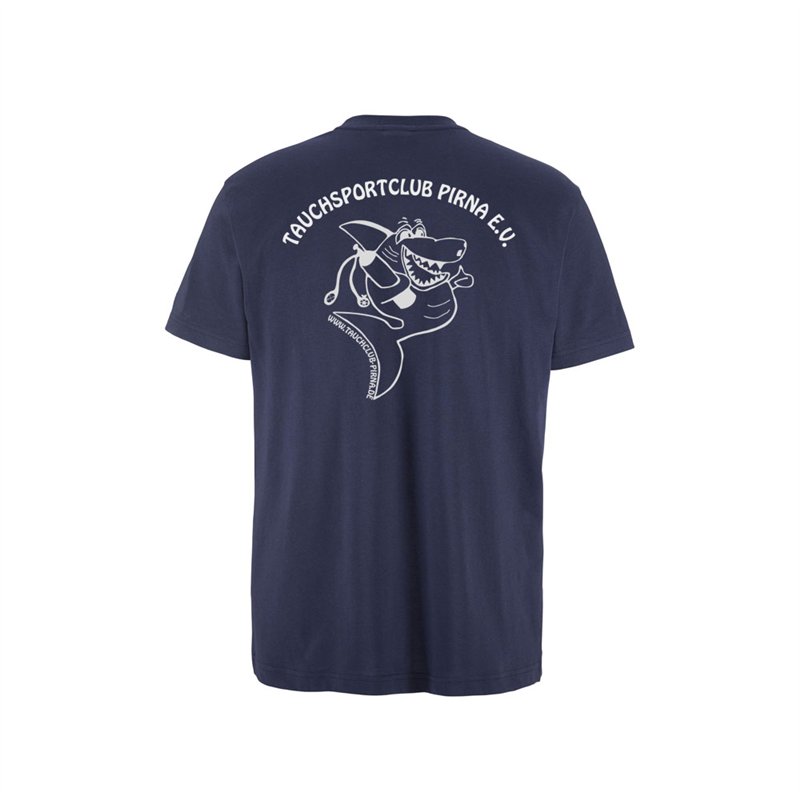 Tauchsportclub Pirna Baumwollshirt Kinder navy
