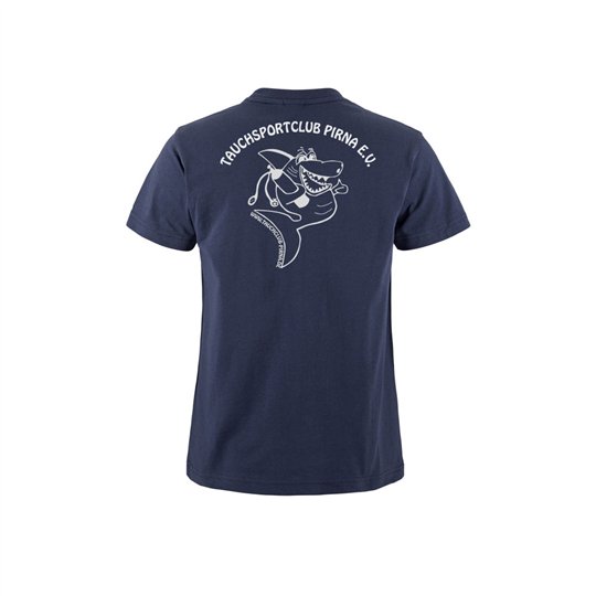 Tauchsportclub Pirna Baumwollshirt Damen navy