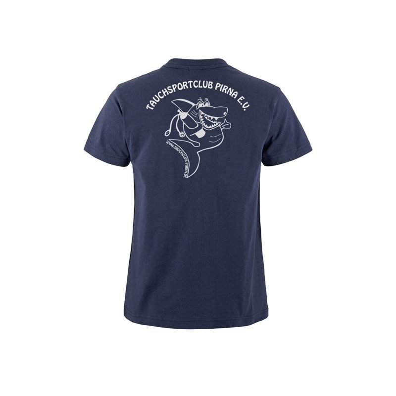 Tauchsportclub Pirna Baumwollshirt Damen navy