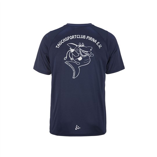 Tauchsportclub Pirna T-Shirt Herren navy