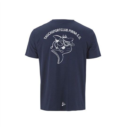 Tauchsportclub Pirna T-Shirt Herren navy