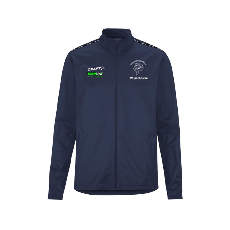 Tauchsportclub Pirna Trainingsjacke Herren navy