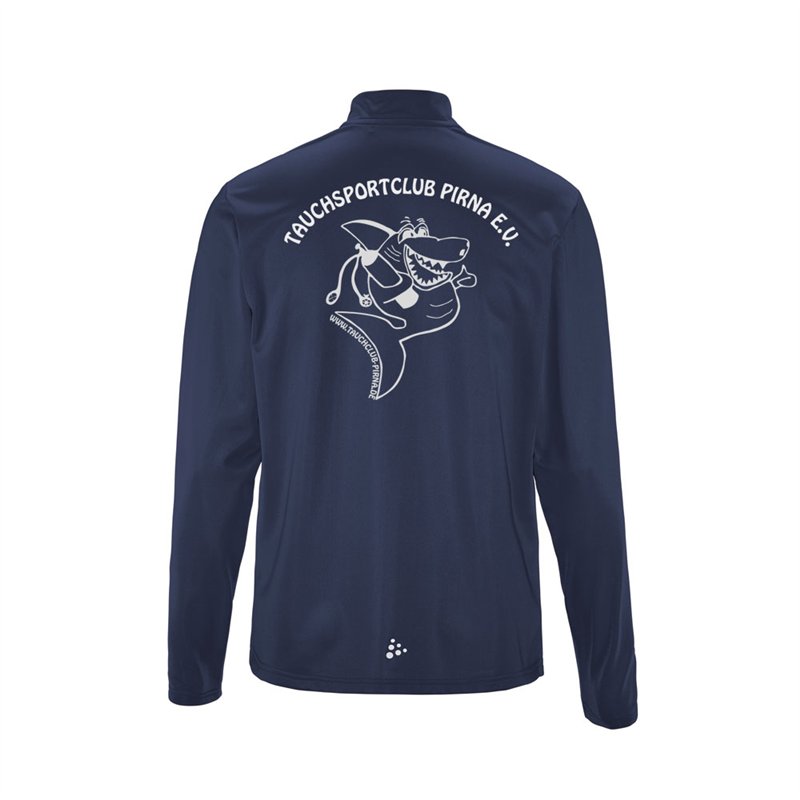 Tauchsportclub Pirna Trainingsjacke Kinder navy