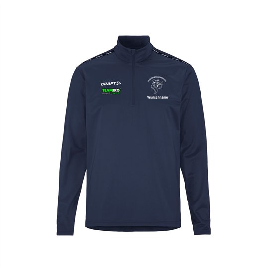 Tauchsportclub Pirna Halfzip Kinder navy