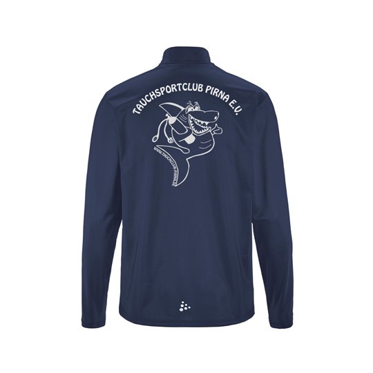 Tauchsportclub Pirna Halfzip Kinder navy