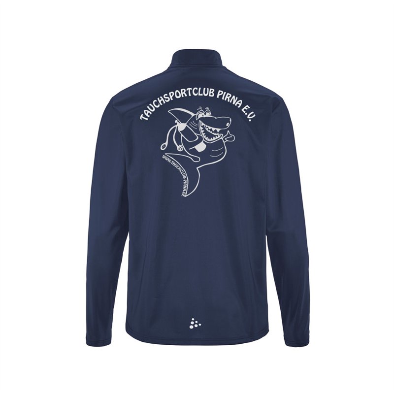Tauchsportclub Pirna Halfzip Kinder navy
