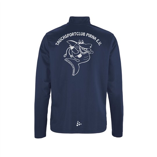 Tauchsportclub Pirna Halfzip Damen navy