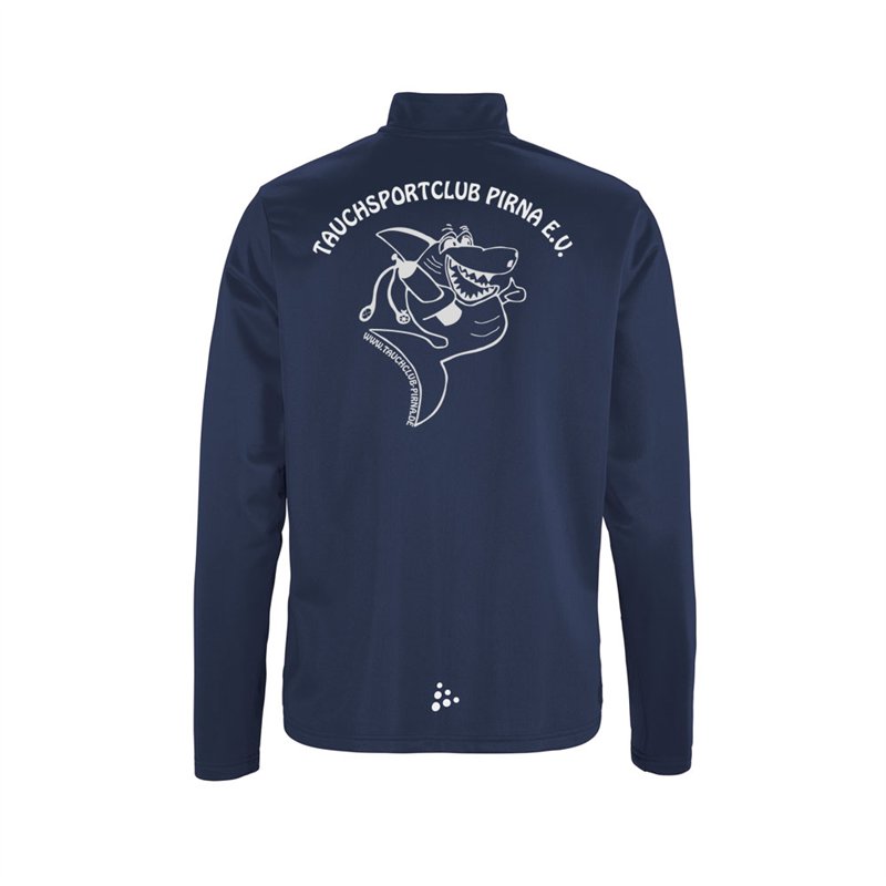 Tauchsportclub Pirna Halfzip Damen navy
