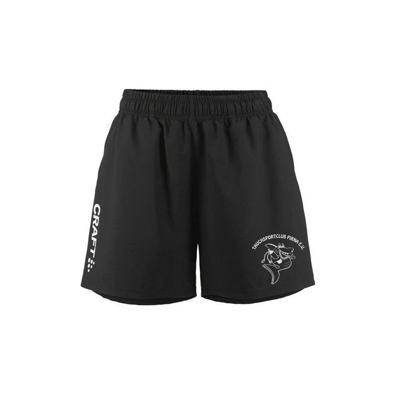 Tauchsportclub Pirna Shorts Damen schwarz