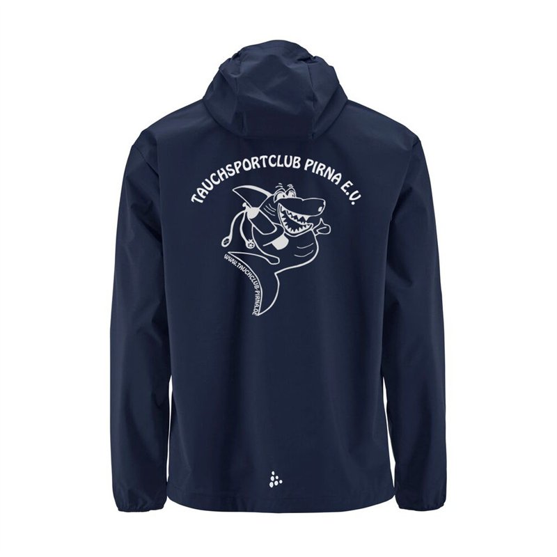 Tauchsportclub Pirna Regenjacke Herren navy
