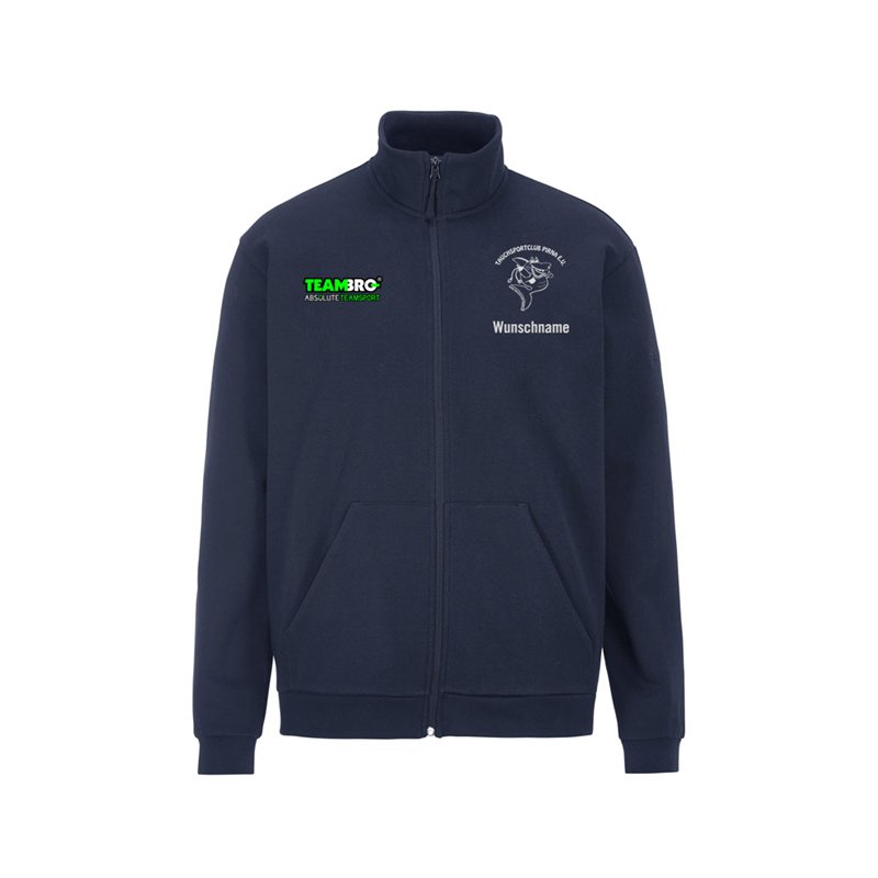 Tauchsportclub Pirna Zip Jacket Unisex navy