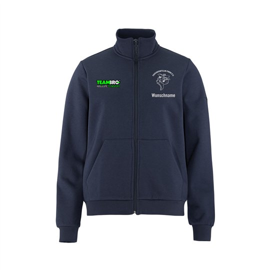 Tauchsportclub Pirna Zip Jacket Damen navy