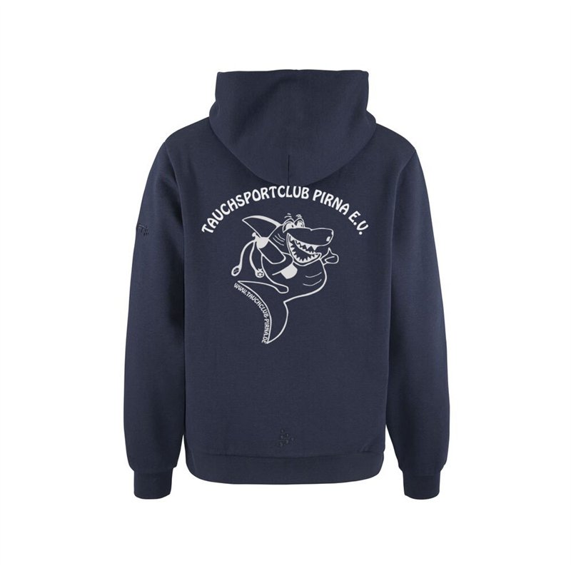 Tauchsportclub Pirna Hoodie Damen navy