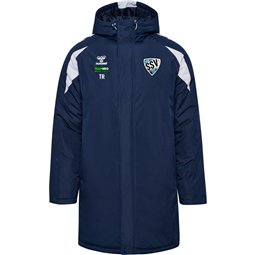 SSV Wildenstein Lange Jacke mit Kapuze Kinder marine/weiß