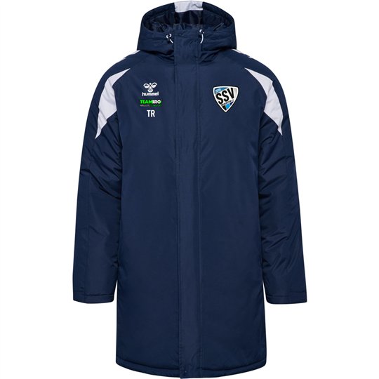 SSV Wildenstein Lange Jacke mit Kapuze Kinder marine/weiß