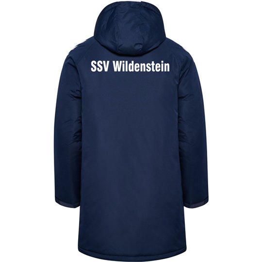 SSV Wildenstein Lange Jacke mit Kapuze Kinder marine/weiß