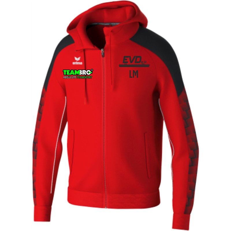 EVD Eisschnelllauf Trainingsjacke mit Kapuze Kinder