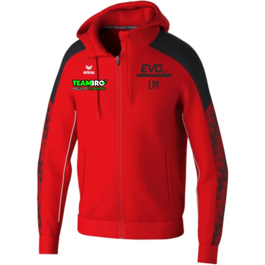 EVD Eisschnelllauf Trainingsjacke mit Kapuze Herren