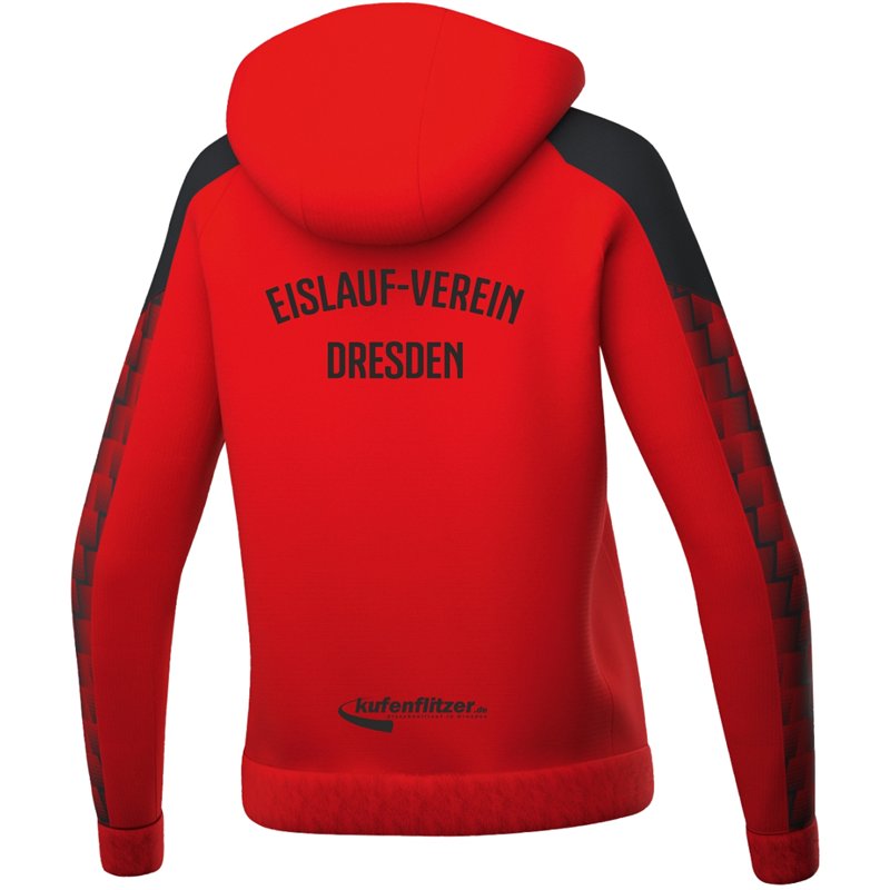 EVD Eisschnelllauf Trainingsjacke mit Kapuze Damen