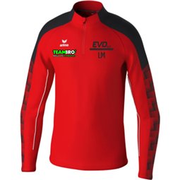 EVD Eisschnelllauf Trainingspullover ZIP Unisex