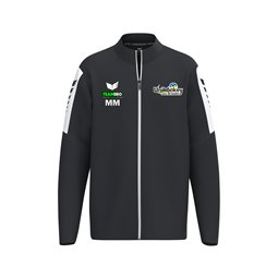 Unihockey Igels Trainingsjacke Unisex schwarz