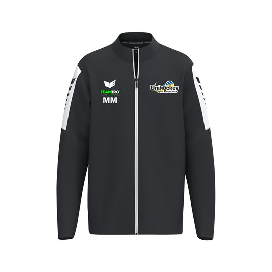 Unihockey Igels Trainingsjacke Kinder schwarz