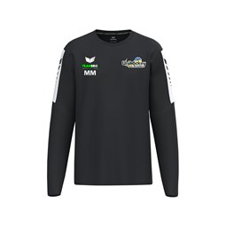 Unihockey Igels Sweatshirt Kinder schwarz