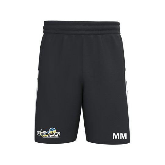 Unihockey Igels Trainingshose kurz Kinder schwarz