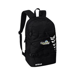 Unihockey Igels Rucksack schwarz
