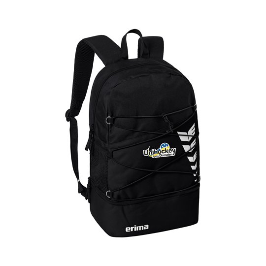 Unihockey Igels Rucksack schwarz