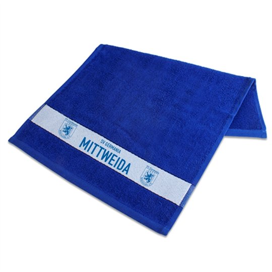 SV Germania Mittweida Duschtuch blau
