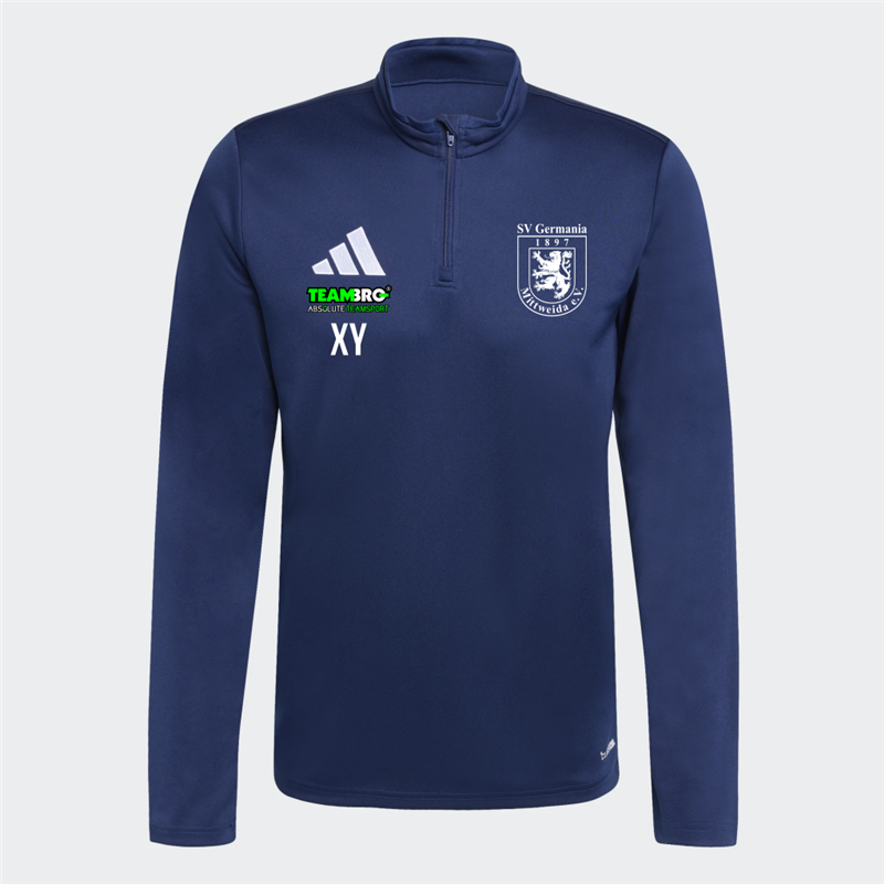 SV Germania Mittweida Training Top Kinder navy/weiss