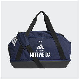 SV Germania Mittweida Tasche mit Bodenfach LARGE navy/weiss