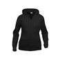Dance Aerobic Kapuzenjacke schwarz