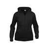 Dance Aerobic Kapuzenjacke schwarz