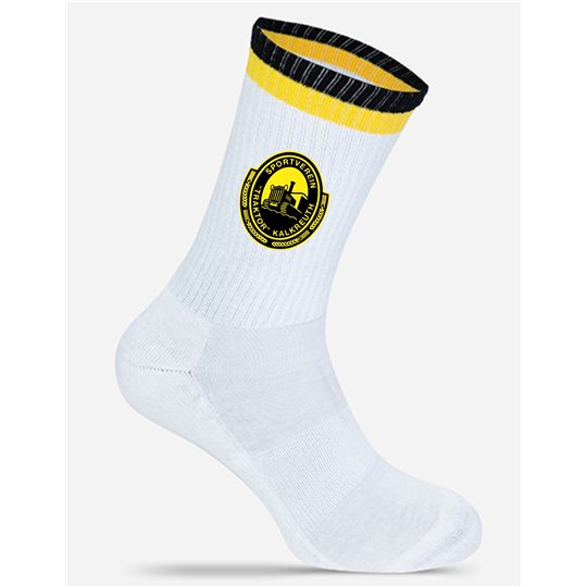 SV Traktor Kalkreuth Tennissocken Unisex schwarz-gelb