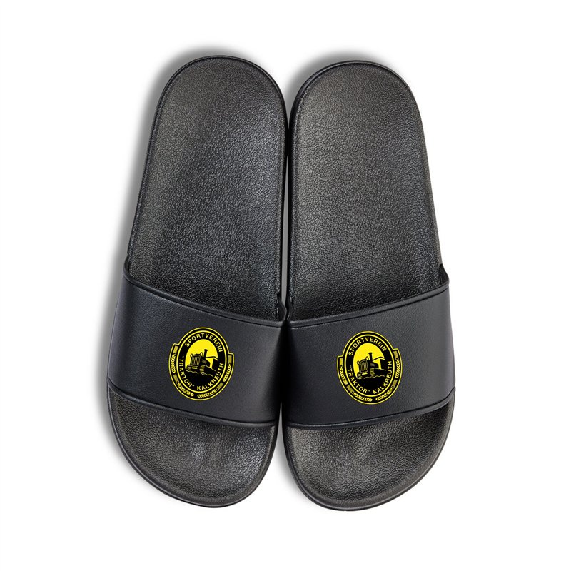 SV Traktor Kalkreuth Badelatschen Unisex schwarz