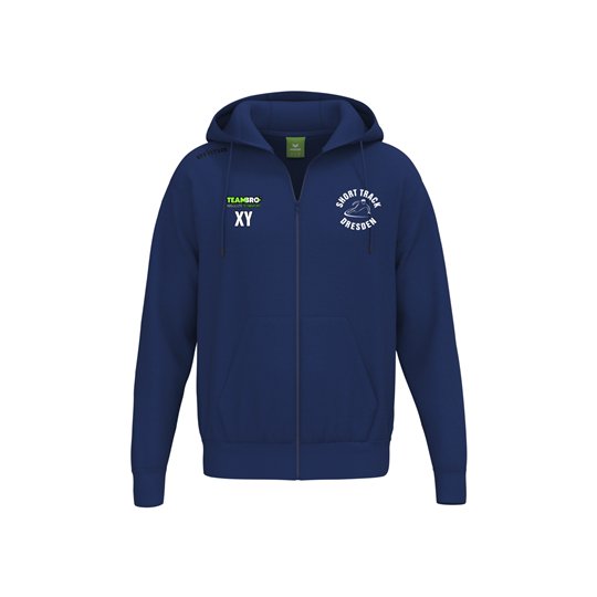 EVD Short Track Kapuzensweatjacke Herren new navy
