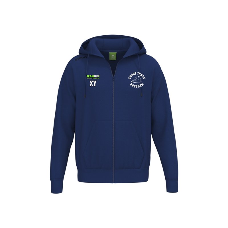 EVD Short Track Kapuzensweatjacke Kinder new navy