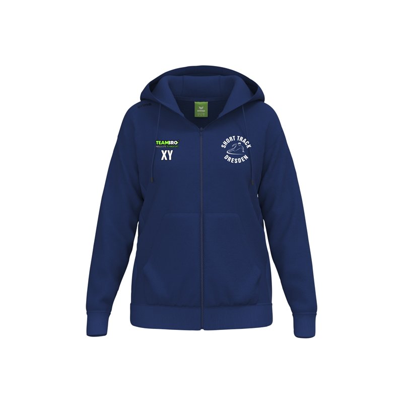 EVD Short Track Kapuzensweatjacke Damen new navy
