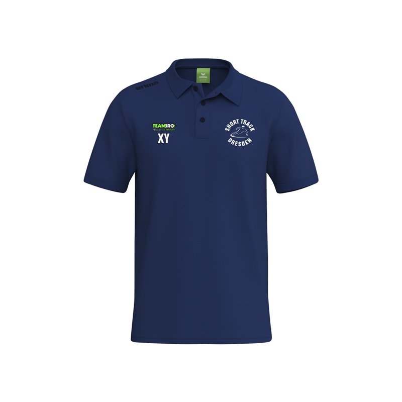 EVD Short Track Polo Herren new navy