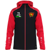 ESV Lok Wülknitz Kapuzenjacke Unisex schwarz/rot
